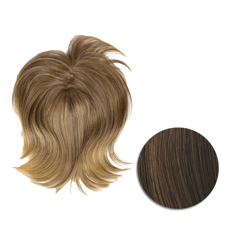 Hairdo Topper Stylish Wave R10 Marron Clair - toupet vagues