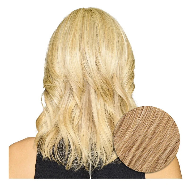 Hairdo Topper Stylish Wave R25 Blond Moyen Doré - toupet vagues