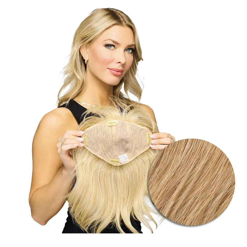 Hairdo Topper Stylish Wave R25 Blond Moyen Doré - toupet vagues
