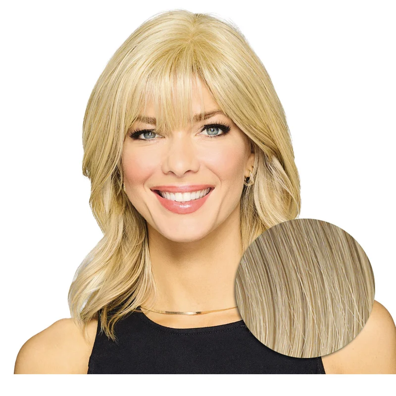 Hairdo Topper Stylish Wave R14/88 Blond Clair - toupet vagues