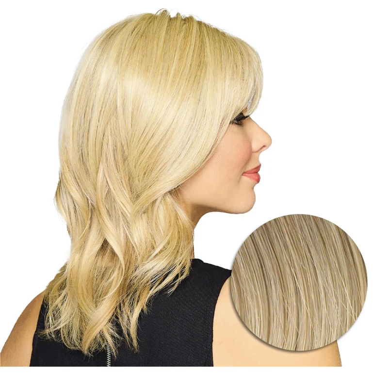 Hairdo Topper Stylish Wave R14/88 Blond Clair - toupet vagues