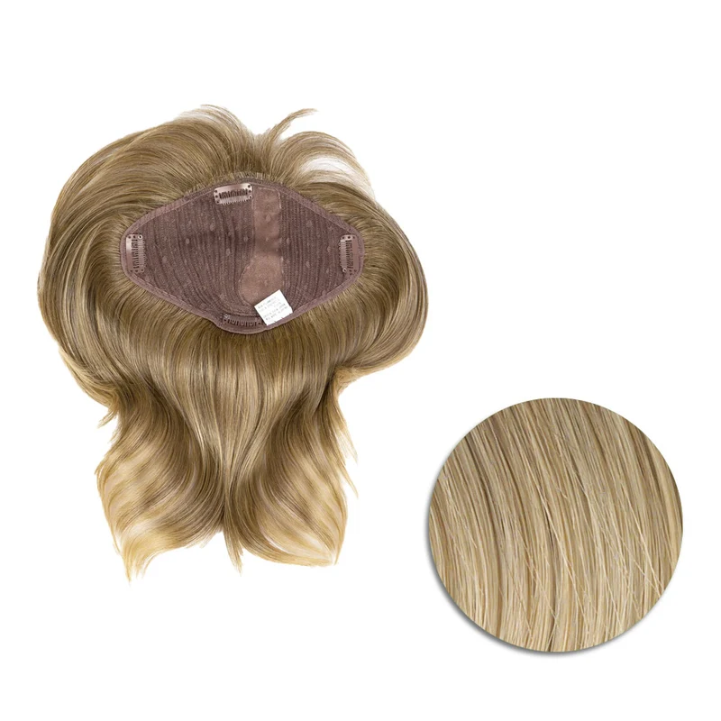 Hairdo Topper Stylish Wave R14/88 Blond Clair - toupet vagues