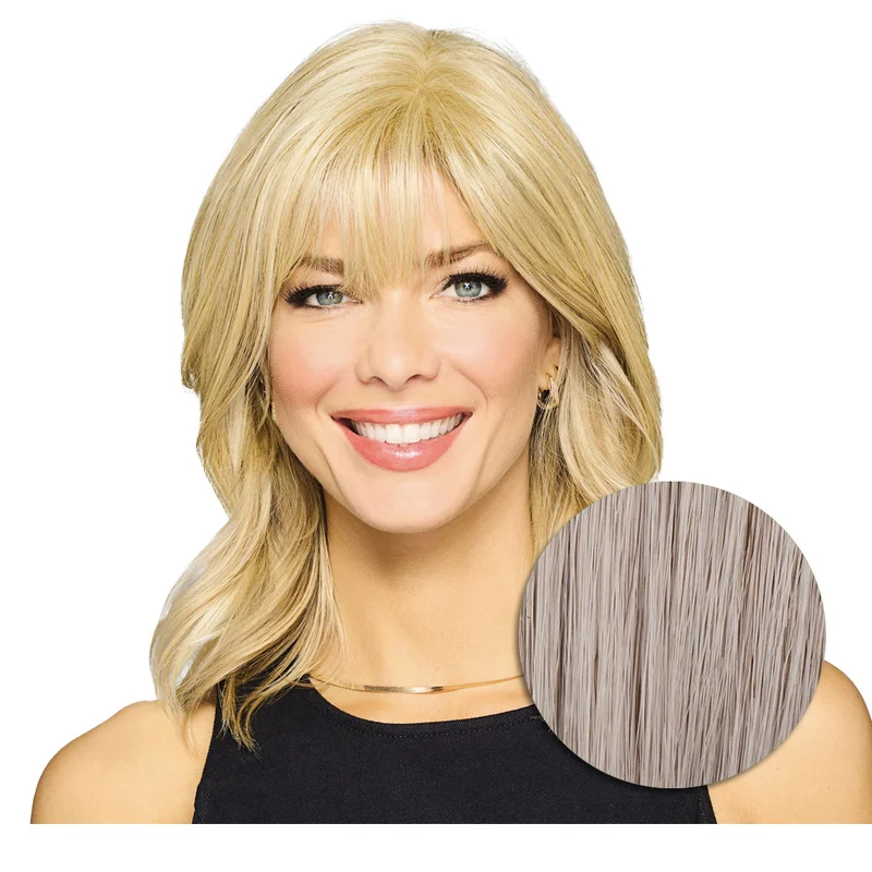 Hairdo Topper Stylish Wave R56/60 Gris Clair - toupet vagues