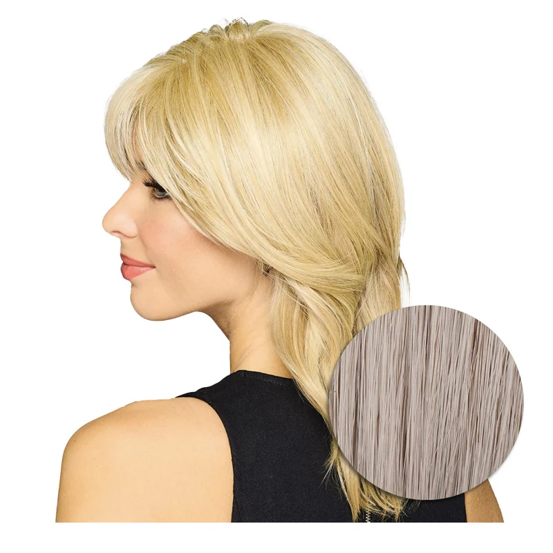 Hairdo Topper Stylish Wave R56/60 Gris Clair - toupet vagues