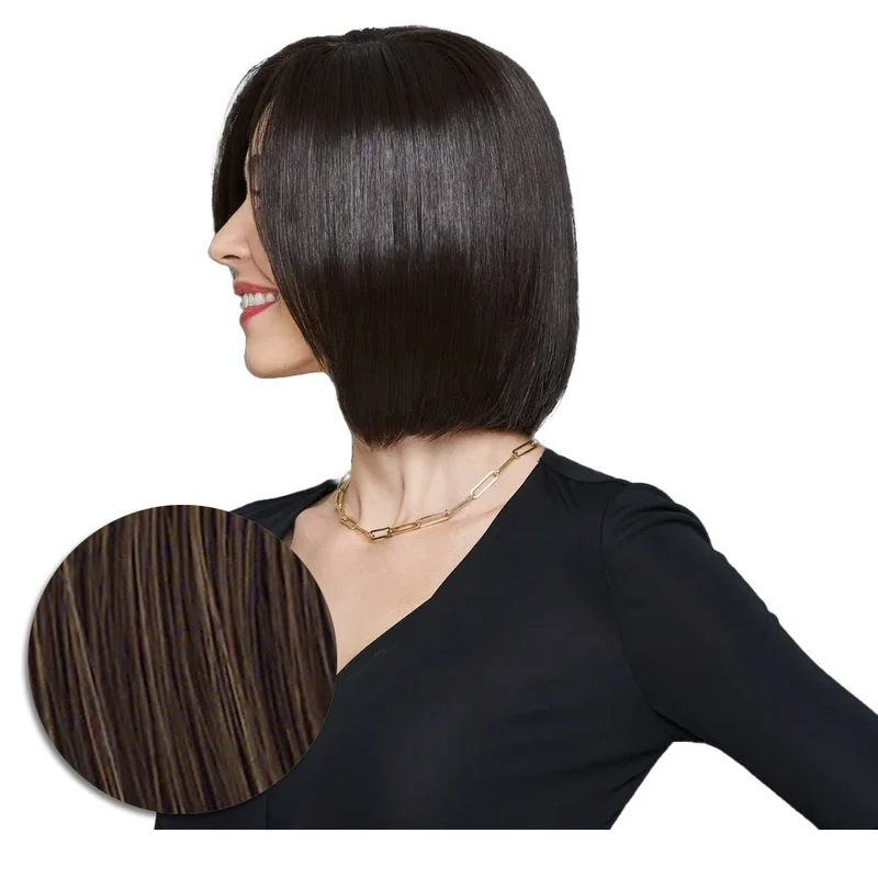Hairdo Topper Top It Off R6/30H Marron Moyen Cuivré - toupet avec clips amovibles