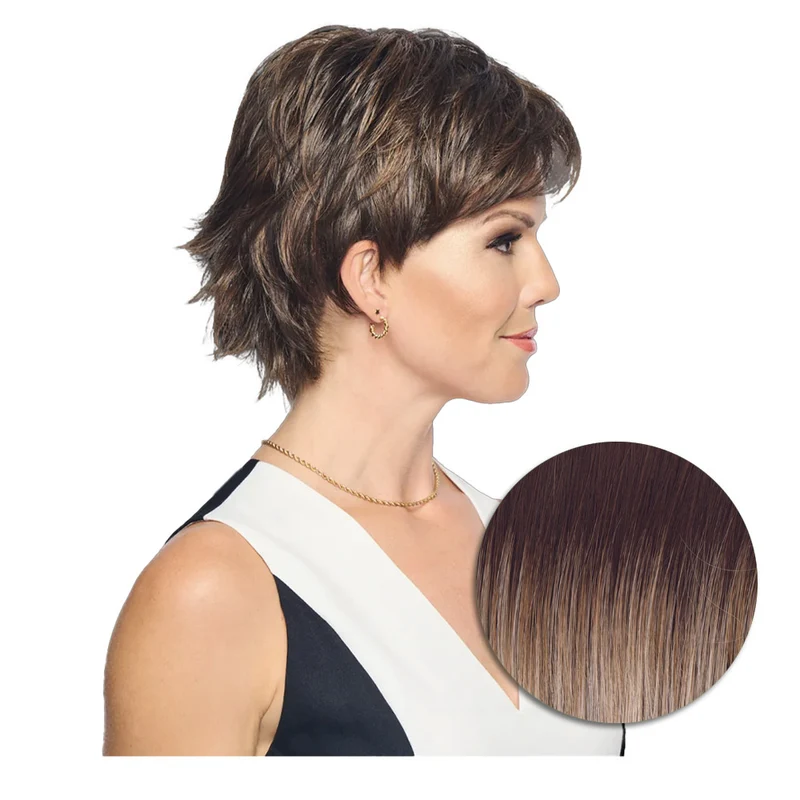 Hairdo City Chic Perruque Blond Clair Cendré - perruque coupe courte