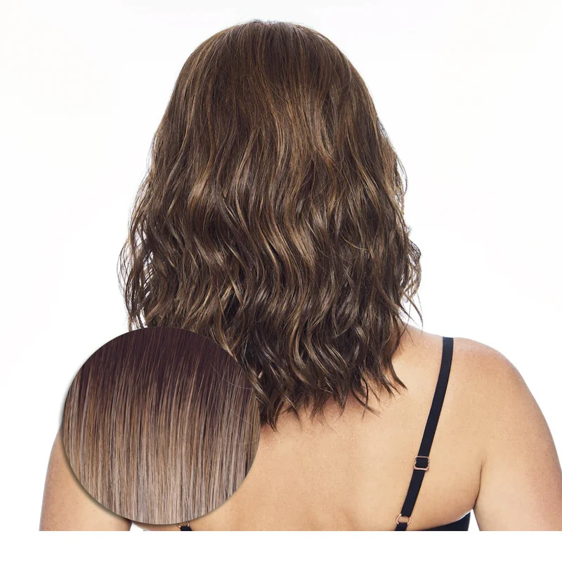Hairdo Courtside Waves Perruque Blond Cendré Clair - perruque coupe moyenne