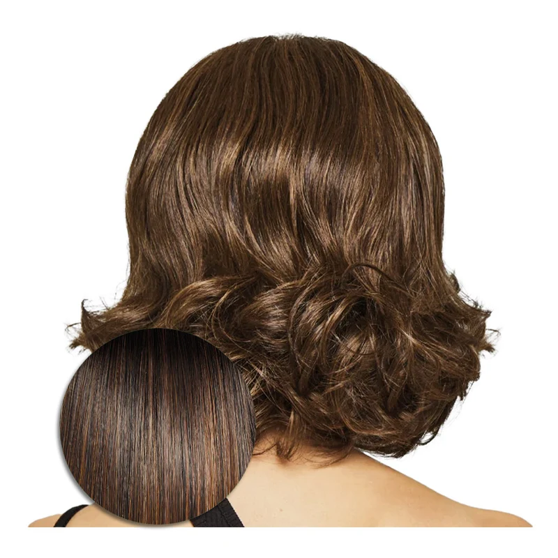 Hairdo Bombshell Bob RL8/29SS Marron Moyen Noisette - perruque coupe courte
