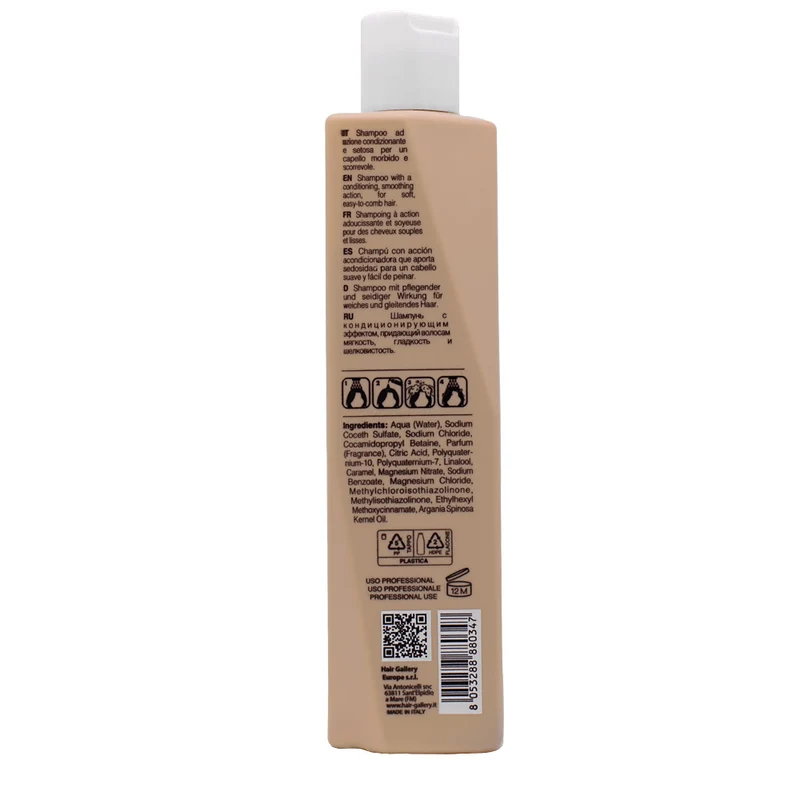 VIAHERMADA Silky Shampoo 250ml Mask 250ml + Bandeau Bombé Recouvert de Chaînes et de Strass GRATUIT
