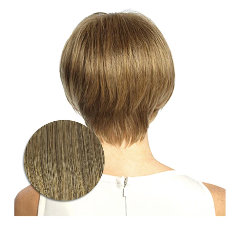 Hairdo Milano Perruque Blond Foncé Doré - perruque coupe courte
