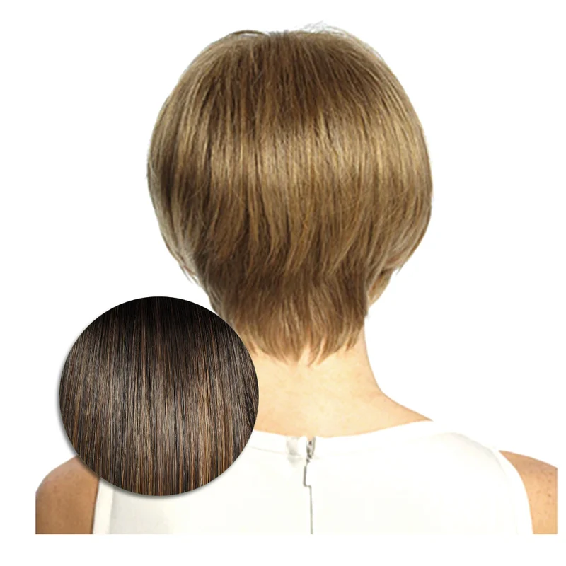 Hairdo Milano RL8/29SS Marron Noisette Moyen - perruque coupe courte