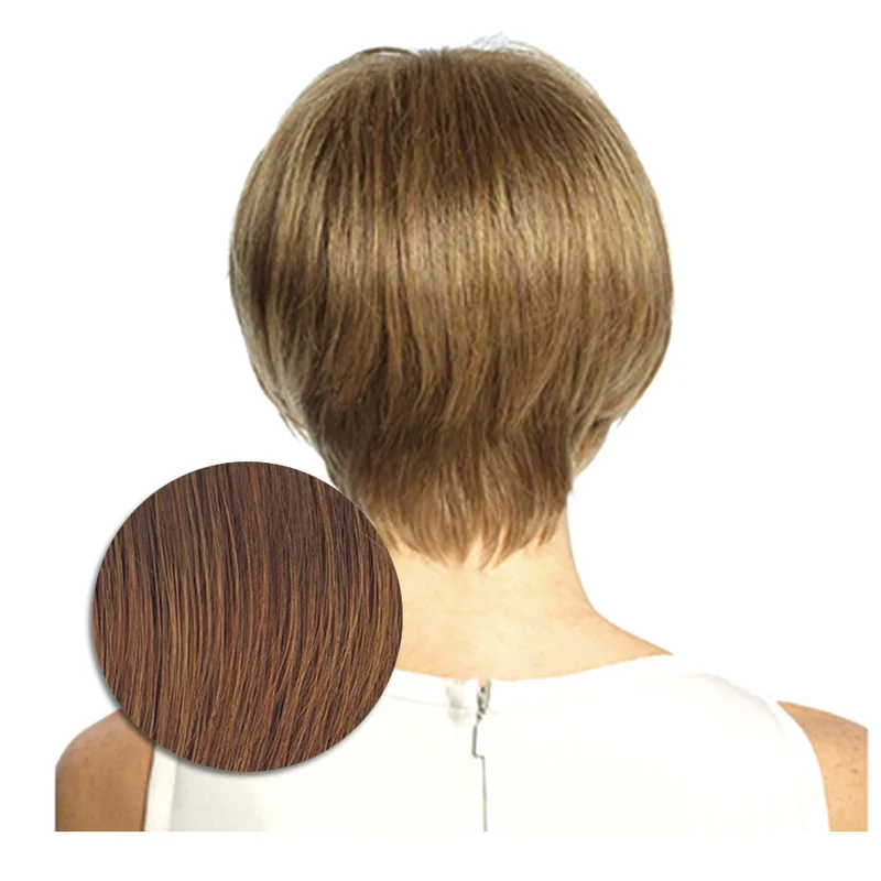 Hairdo Milano Perruque Marron Rubis Moyen - perruque coupe courte