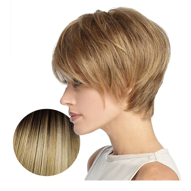 Hairdo Milano Perruque Blond Clair - perruque coupe courte
