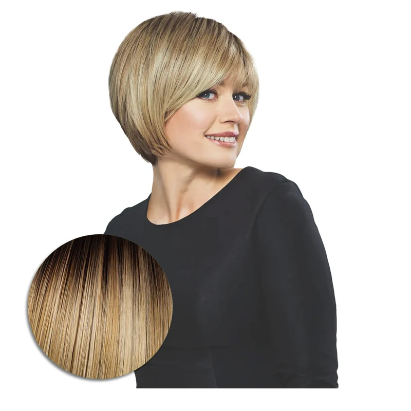 Hairdo Cool Crop Perruque Blond Clair - perruque coupe courte