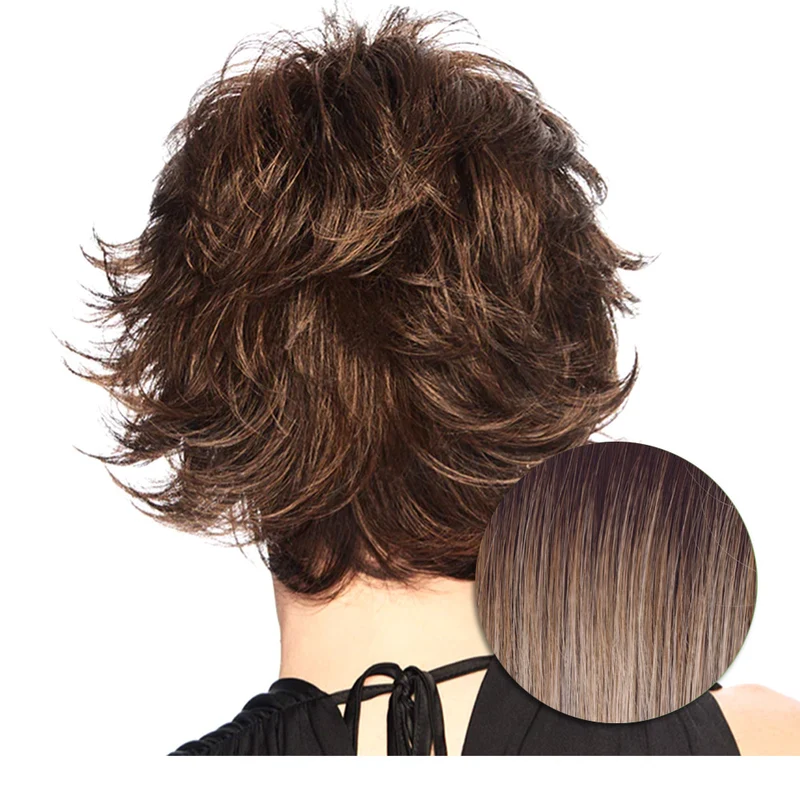 Hairdo Textured Flip Perruque Blond Clair Cendré - perruque coupe courte