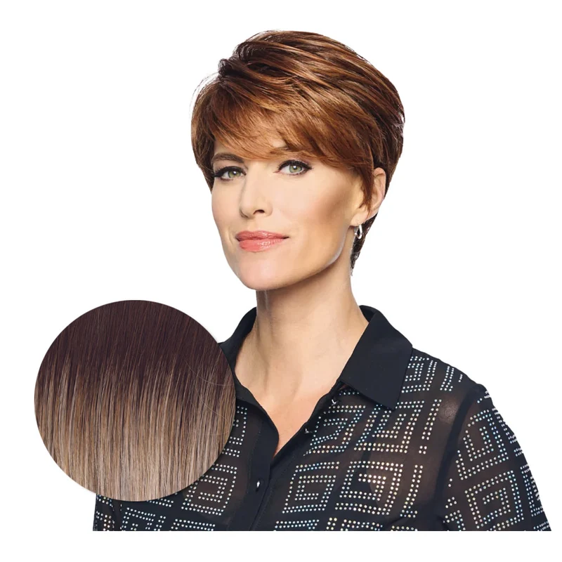 Hairdo Polished Pixie Perruque Blond Clair Cendré - perruque coupe courte