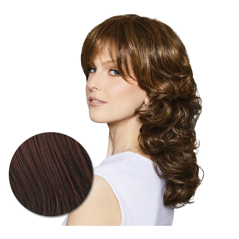 Hairdo Wave Lenght Perruque Marron Cerise - perruque coupe longue