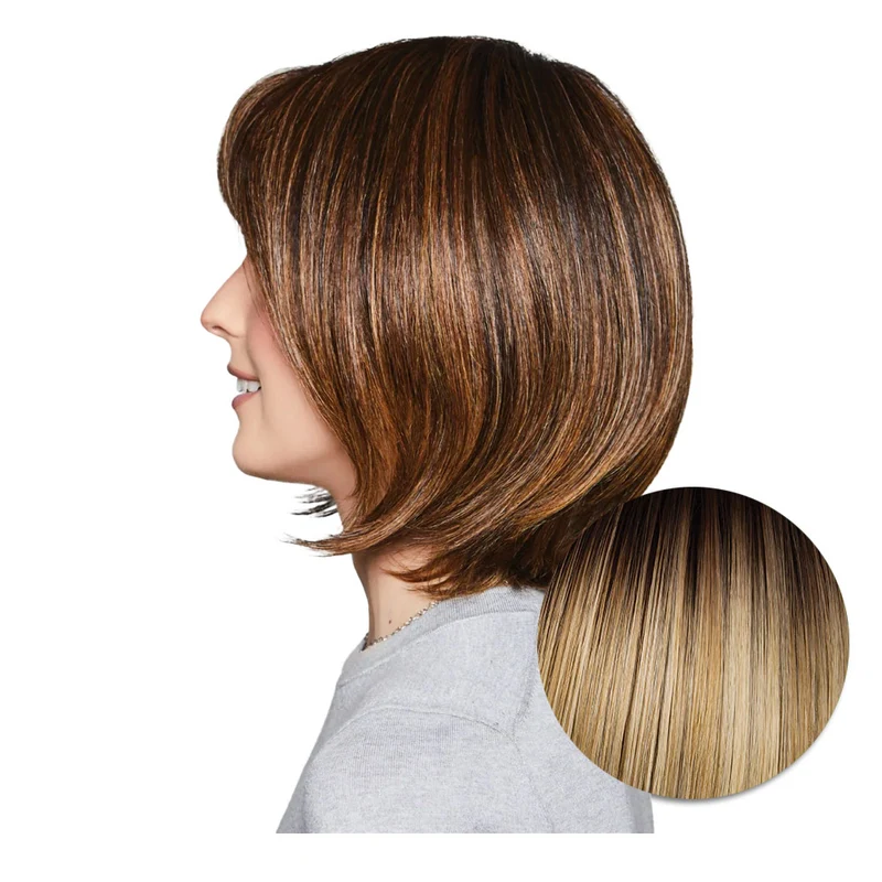 Hairdo Bouncy Bob Perruque Blond Clair - perruque coupe courte