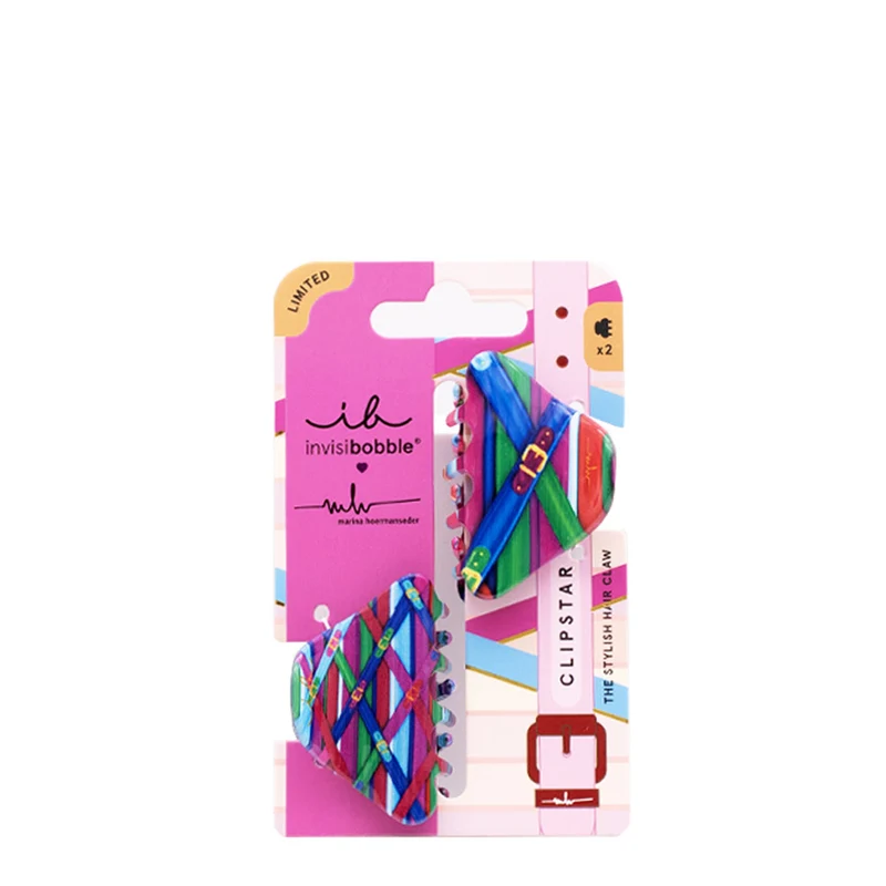 Invisibobble Clipstar Marina Hoermanseder Couture Allure 2pz - pinze per capelli
