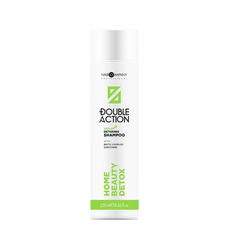 Hair Company Double Action Action Home Beauty Detoxing Shampoo 250ml - shampooing équilibrant
