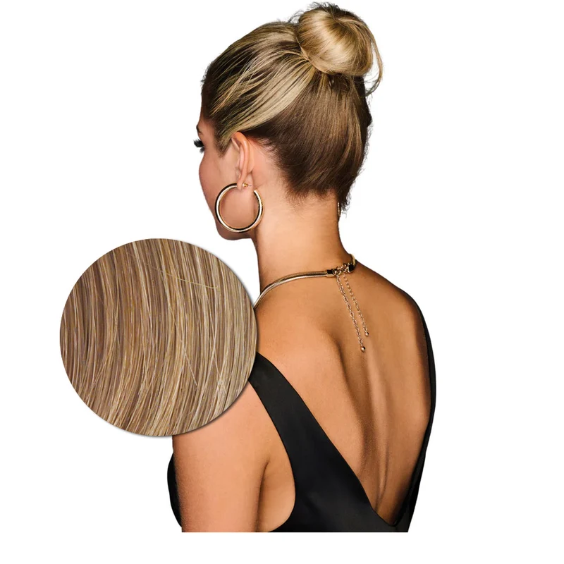 Hairdo Queue de cheval ondulée à Clip R14/25 Blond Chaud 69cm