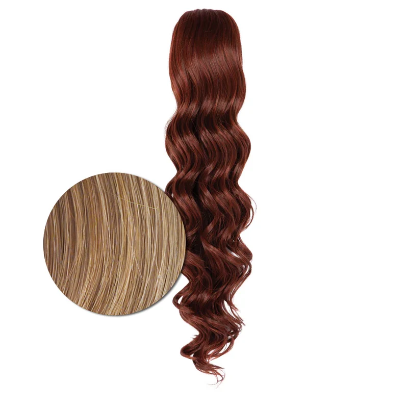 Hairdo Queue de cheval ondulée à Clip R14/25 Blond Chaud 69cm