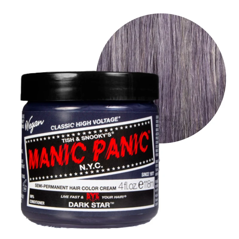 Manic Panic Classic High Voltage Dark Star 118ml - crème colorante semi-permanente