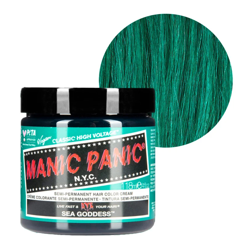 Manic Panic Classic High Voltage Sea Goddess 118ml - crème colorante semi-permanente