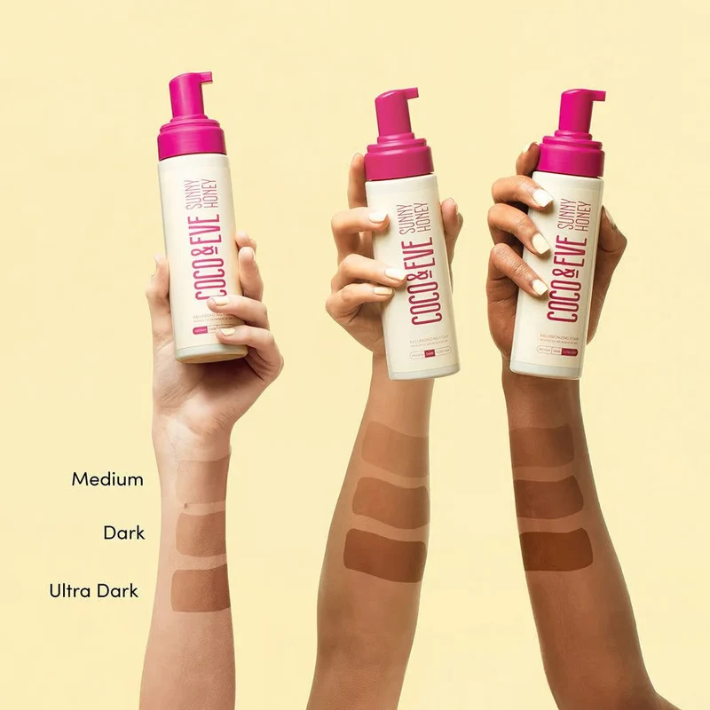 Coco & Eve Ultimate Glow Kit Medium- kit autobronzant