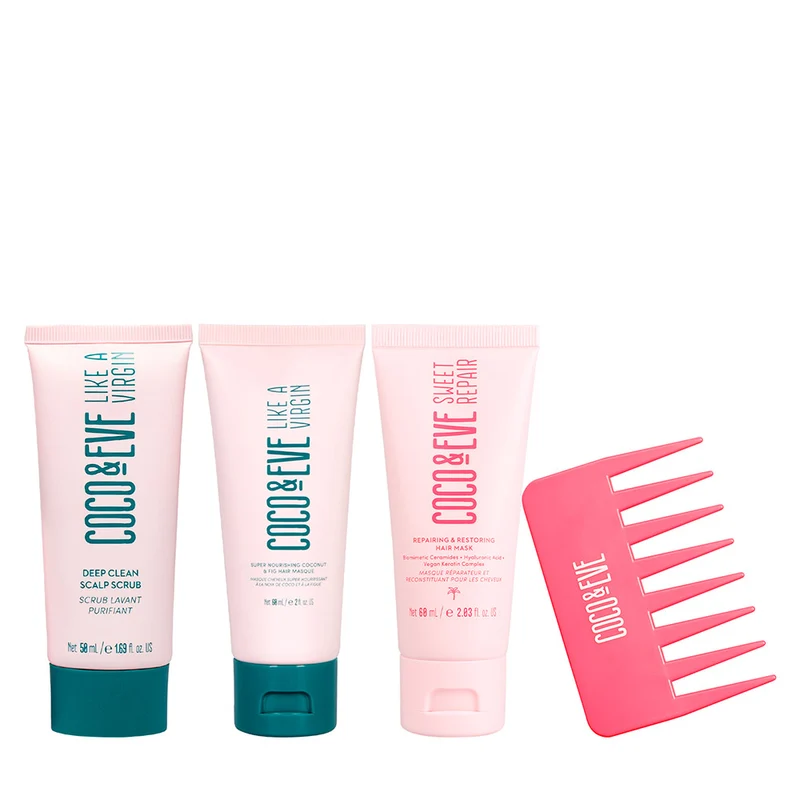 Coco & Eve Travel Hair Kit - coffret