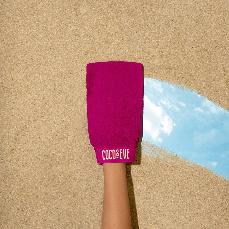 Coco & Eve Sunny Honey Express Exfoliating Mitt - gant exfoliant