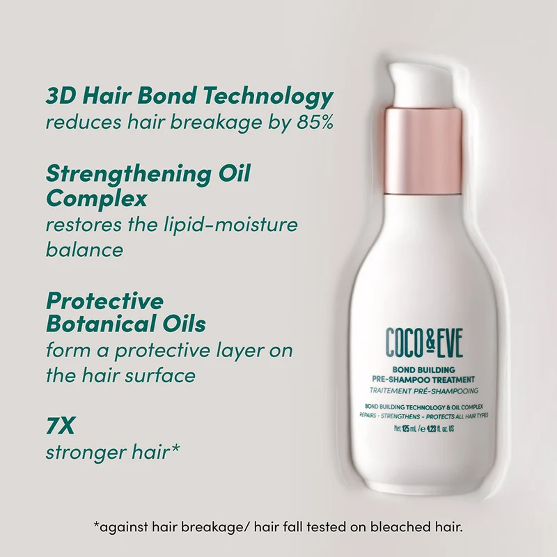 Coco & Eve Like A virgin Bond Building Pre-Shampoo Treatment 125ml - soin pré-shampooing