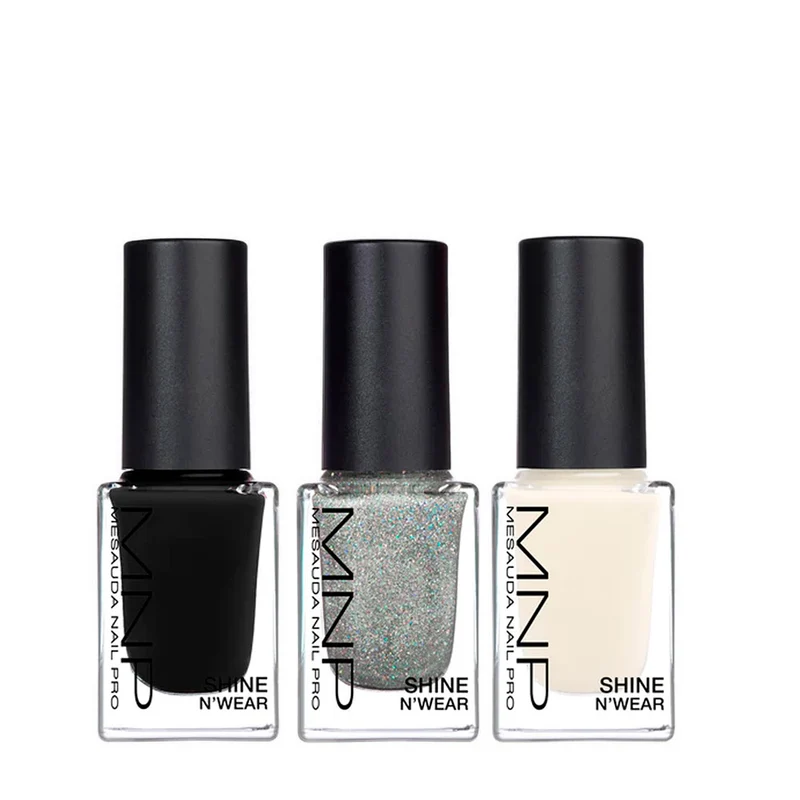 My Nail Pro MNP Shine N' Wear Glam Soirèè 3x10ml - coffret Noël