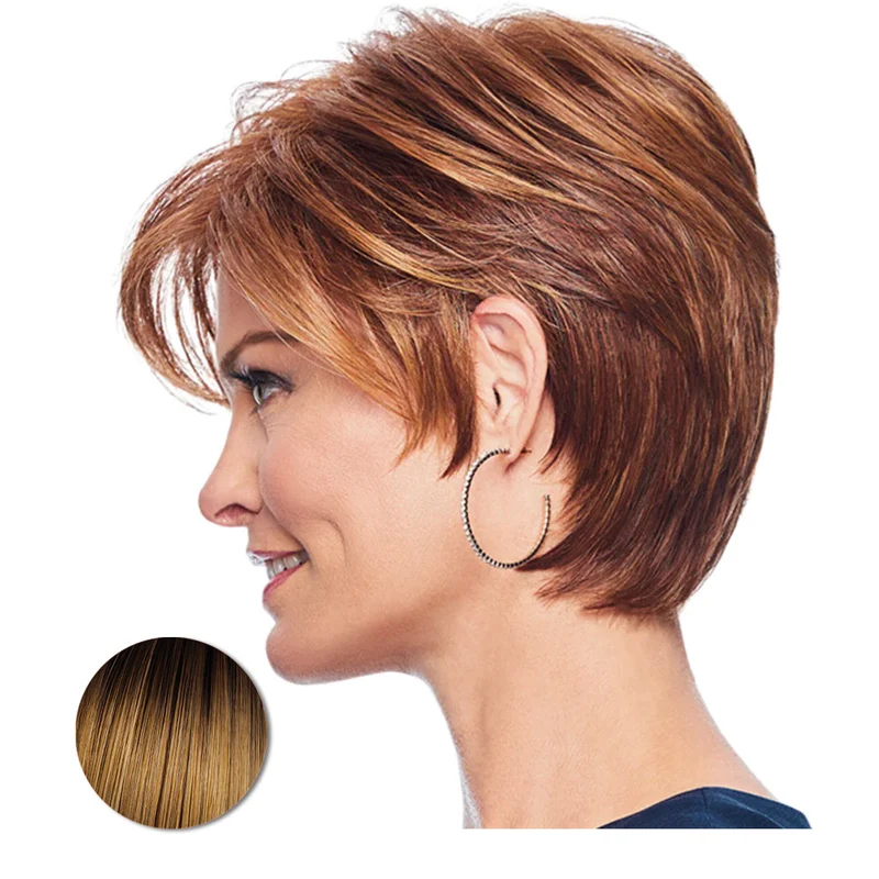 Hairdo Instant Short Cut Blond Chaud - perruque coupe courte