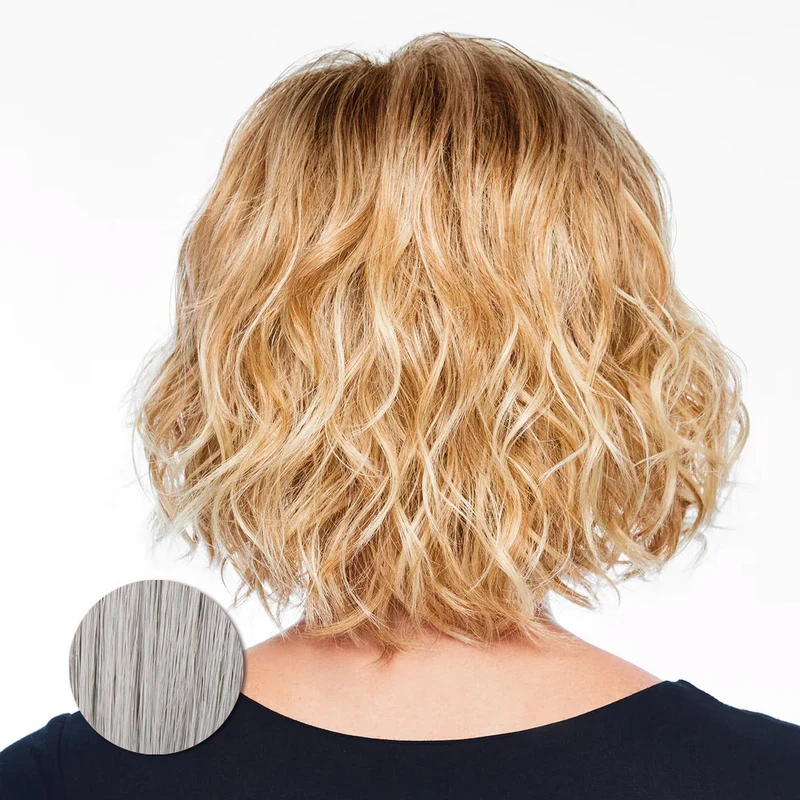 Hairdo Sweetly Waved Gris Clair - perruque coupe moyenne