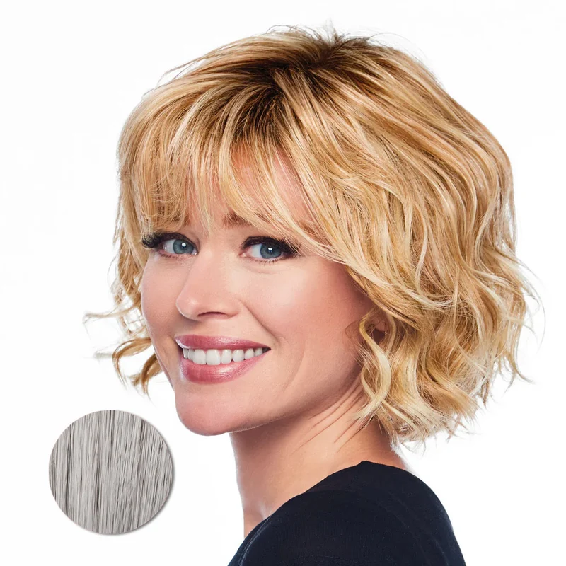 Hairdo Sweetly Waved Gris Clair - perruque coupe moyenne