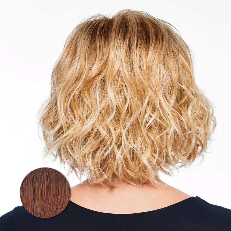 Hairdo Sweetly Waved Marron Rubis Moyen - perruque coupe moyenne
