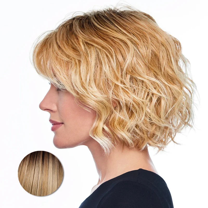 Hairdo Sweetly Waved Blond Clair - perruque coupe moyenne