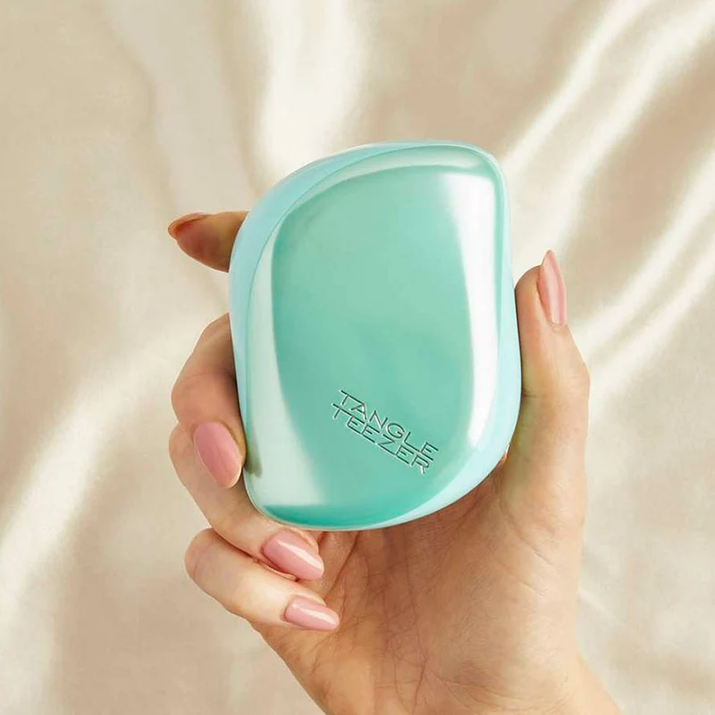 Tangle Teezer Compact Styler Teal Matte Chrome - brosse compacte