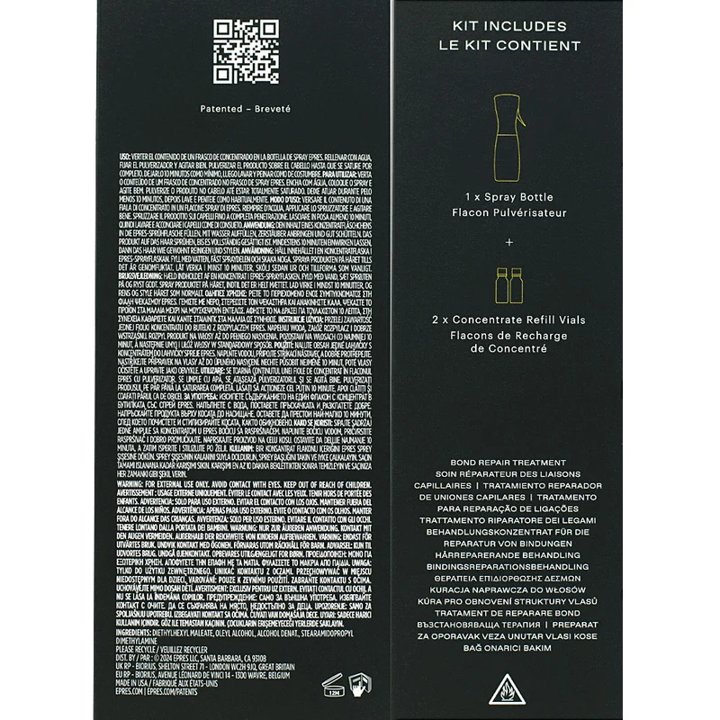 Epres Bond Repair Treatment Starter Kit 2x15ml - traitement réparateur