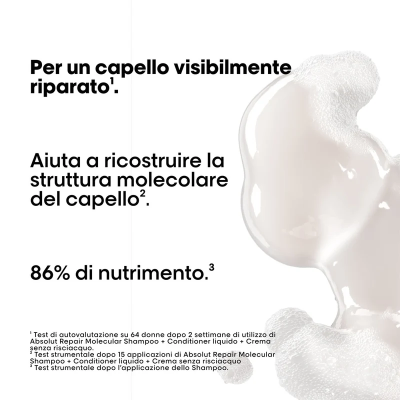 L'Oreal Professionnel Serie Expert Absolut Repair Molecular Shampoo Refill 500ml - éco-recharge shampooing réparateur