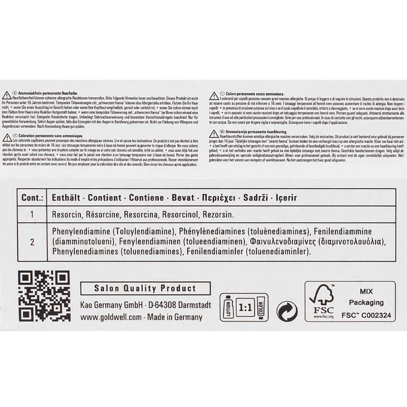 CLEAR Topchic Zero tb 60ml - coloration permanente sans ammoniaque