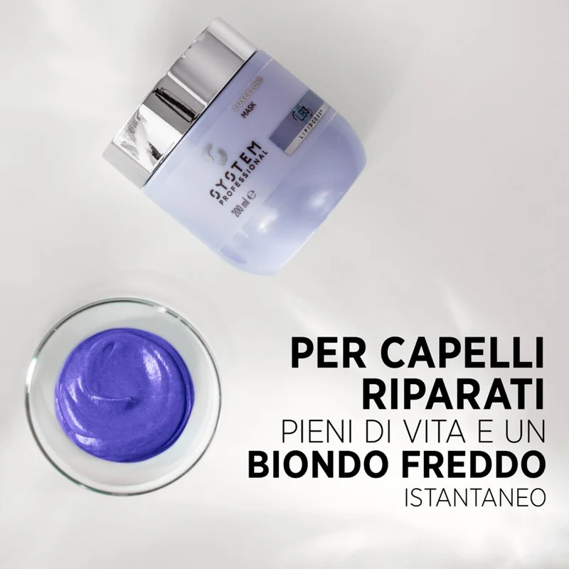 System Professional LuxeBlond Mask 75ml - masque pour cheveux blonds froids