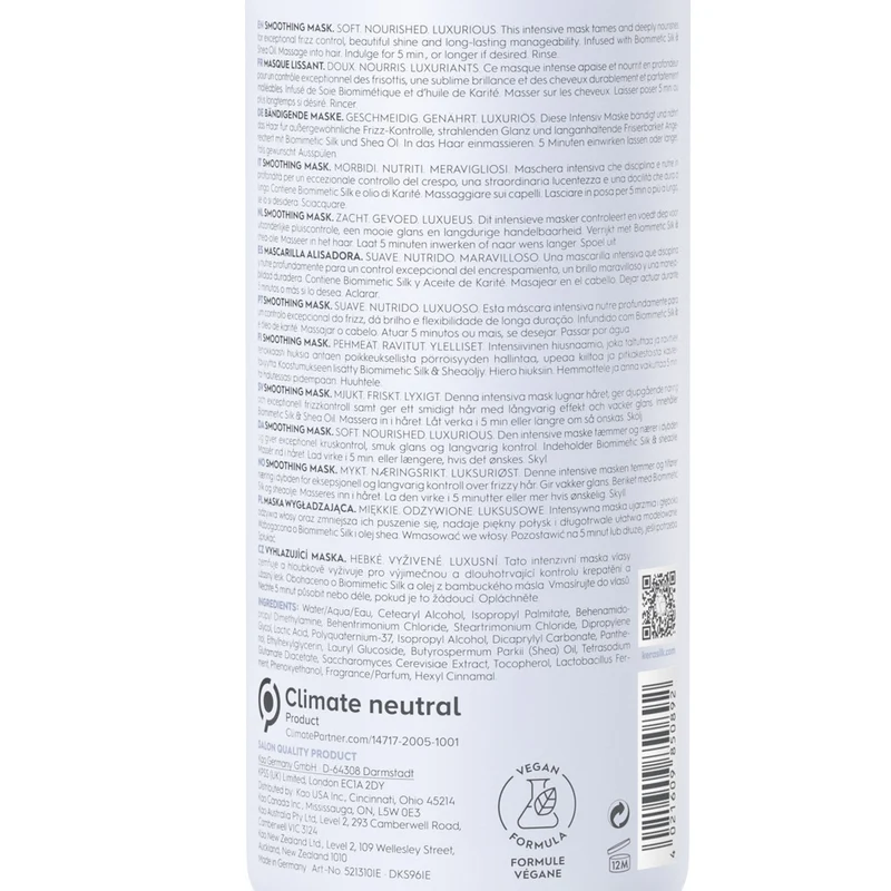 Kerasilk Specialists Smoothing Mask 500ml - masque anti-frizz