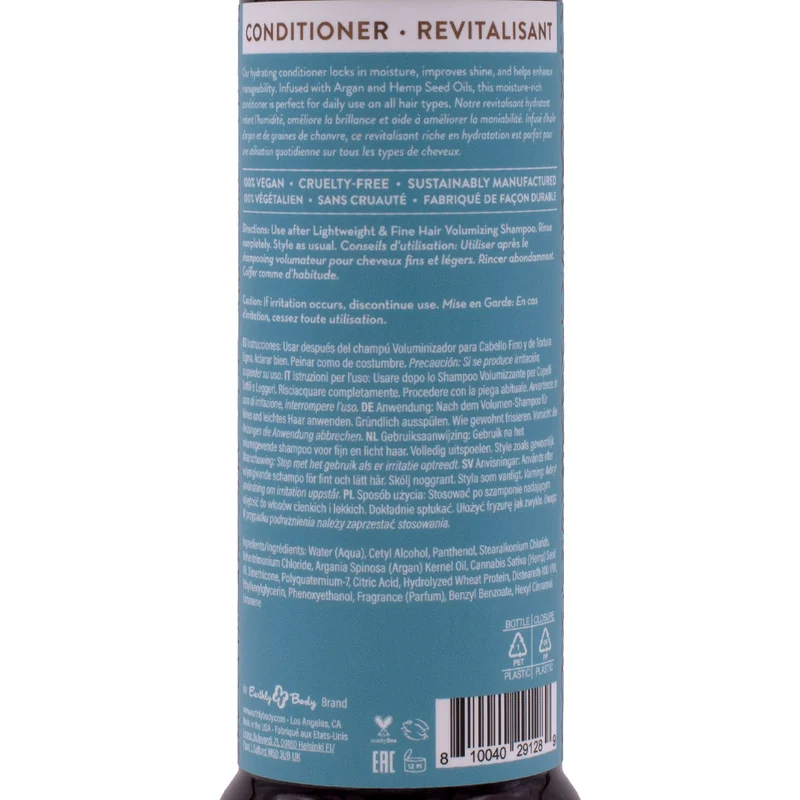 MKS Eco Hydrate Lightweight & Fine Hair 296ml - après-shampooing pour cheveux fins