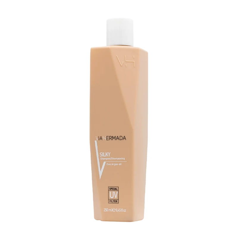 VIAHERMADA Silky Shampoo 250ml Silky Oil 50ml + Bandeau Bombé Gratuit