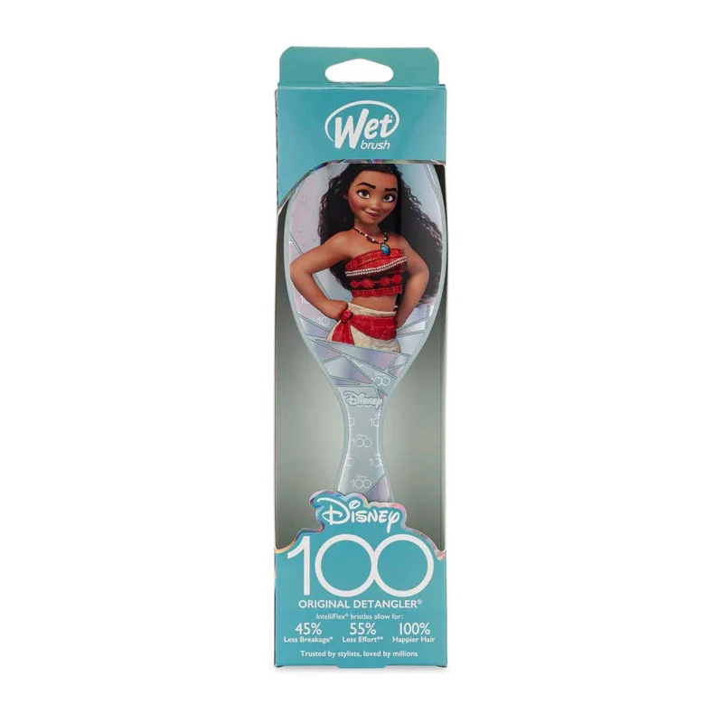 WetBrush Pro Original Detangler Disney 100 Moana - brosse démêlante