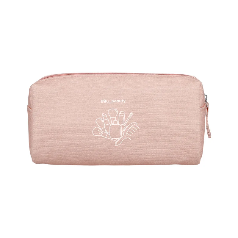 ilū Cotton Beauty Bag Orange - pochette de maquillage