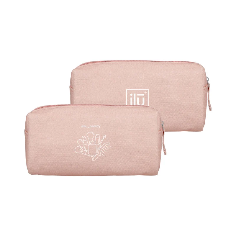 ilū Cotton Beauty Bag Orange - pochette de maquillage