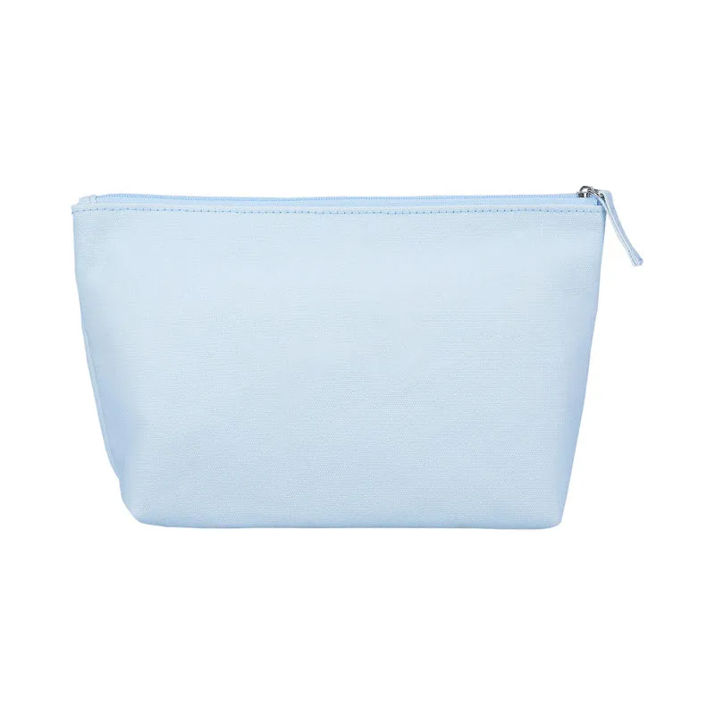 ilū Make Up Cotton Beauty Bag Blue - pochette de maquillage